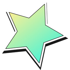 Retro Sticker Element