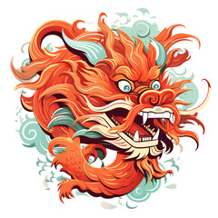 chinese dragon head