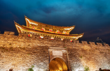 South Gate, Dali Ancient City, Yunnan Province, China - 698908855