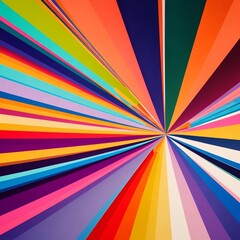 abstract colorful background with rays