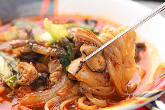 seafood in Jjambbong