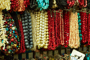 Accessories at the traditional market