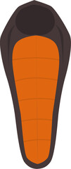 sleeping bag illustration