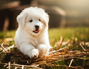 White puppy 
