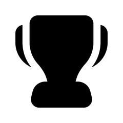 trophy glyph icon