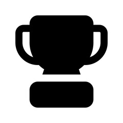 trophy glyph icon