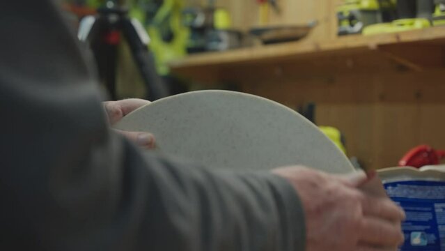 Person woodworking