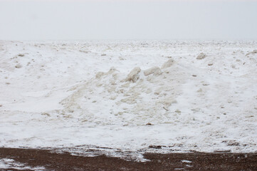 Frozen Dunes at Presque Isle State Park
