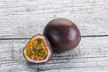 Tropical sweet and juicy passionfruit