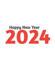 happy new year 2024 background design 