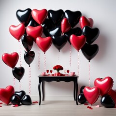 Fototapeta na wymiar Valentine, Special Occasion, Anivarsary Template background for Loved ones