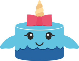 birthday cake with candles