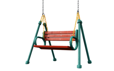 A Playground for All On a White or Clear Surface PNG Transparent Background.