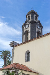 Fototapeta na wymiar Church of Iglesia de Nuestra Senora de la Pena de Francia in Puerto de la Cruz, Tenerife, Spain