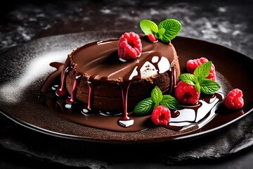 cheesecake with berries