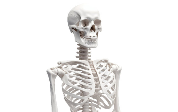Skeleton On Transparent Background