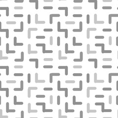 Geometric abstract seamless pattern. Abstract striped repeating background for fabric design. Cute seamless texture.