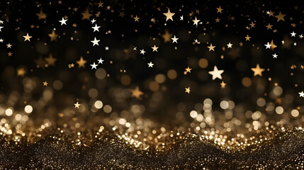 golden lights background