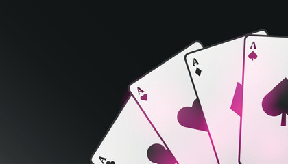 Casino social media banner design.