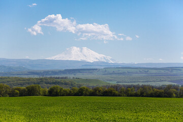 Fototapeta premium View of Mount Elbrus