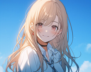 美人　女子高生