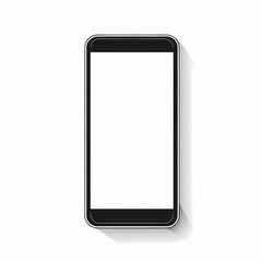 Product photo of a smartphone, white background, generative ai, generative, ai, technology, handy, phone