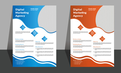 Flyer design for modern booklet layout ground business poster creative mag company report annual corporate presentation page print promotion marketing graphic leaflet concept newsletter illustration .