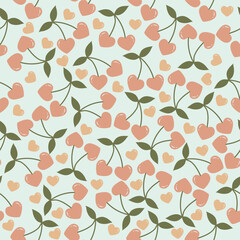 seamless pattern with Heart, Valentine day