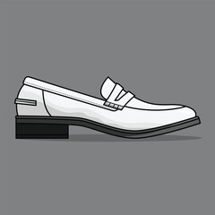 The Illustration of Dancing Shoes Female