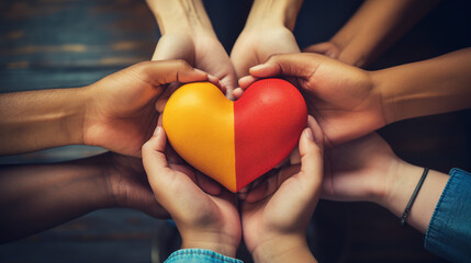 Global Unity and Diversity Partnership: Heart Hands Connecting People in a Multicultural World