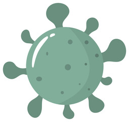 virus icon vector illustration