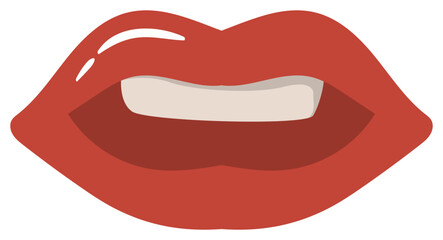 lips vector illustration