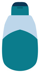 travel bottle vector illustration