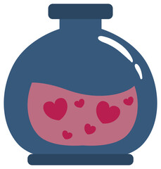 love jar vector illustration