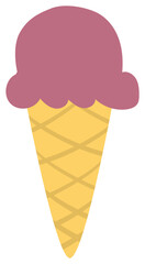 ice cream vector illustration