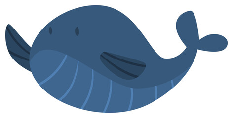 whale vector illustration