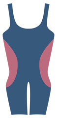 Fototapeta premium women swimsuit vector illustration