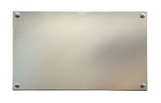  metal badge with rivets