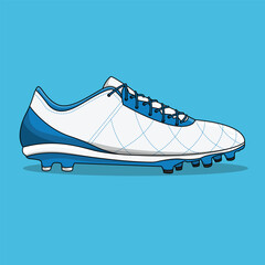 The Illustration of Football Shoes Local Assist Master