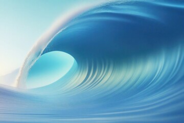 Naklejka premium Wave themed texture background