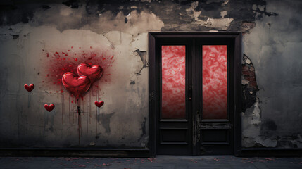 Love expression door