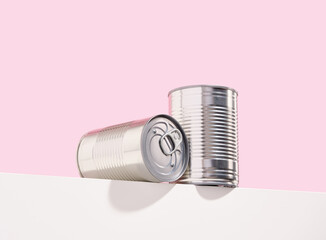 Food donations and canned food. Long term food storage.