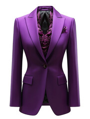 Violet Women_s Clothing Casual, Suit Jacket Suit and Tuxedo On Transparent Background