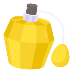 A unique design icon of perfume 

