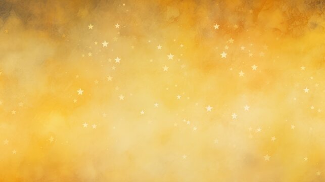 Many large stars Some overlap yellow background