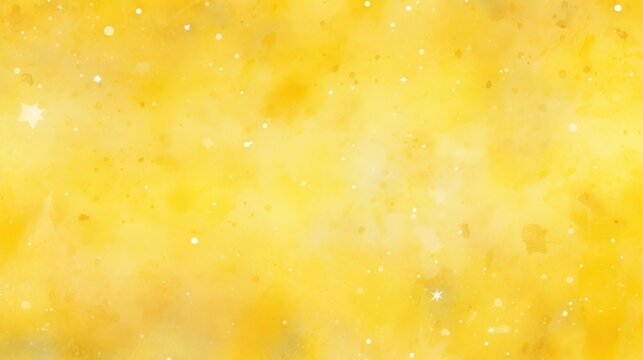 Many large stars Some overlap yellow background
