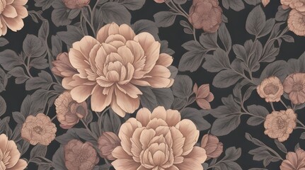 seamless floral pattern background wallpaper