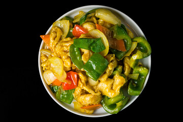Chinese curry chicken