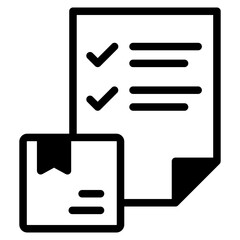 delivery checklist icon
