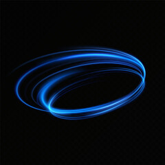 
Blue neon ring. Glowing circle. Glow effect. Round light frame. abstract light lines of movement and speedAbstract light lines of movement and speed. light blue ellipse.